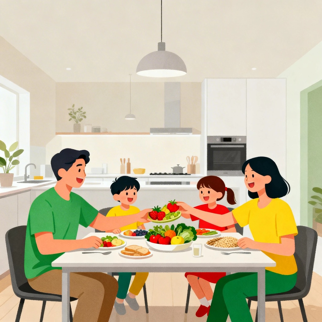 Jak wprowadzić zdrowe nawyki żywieniowe w rodzinie